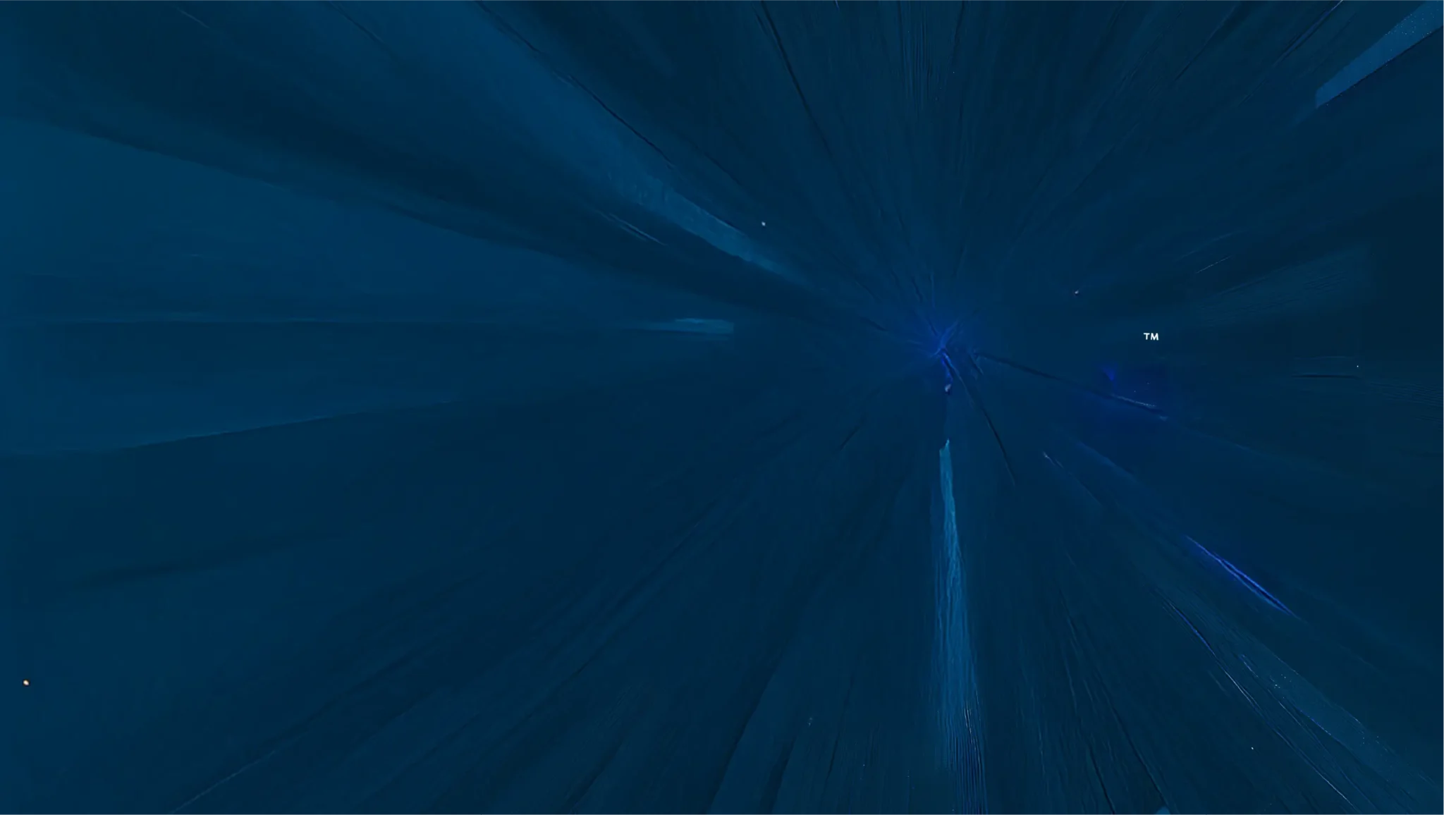 Blue light burst background for 2026 VBS at Trinity Baptist Church in Lake Charles.