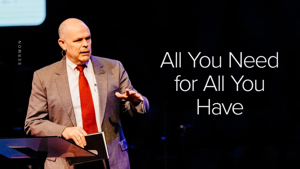 All you need for all you have