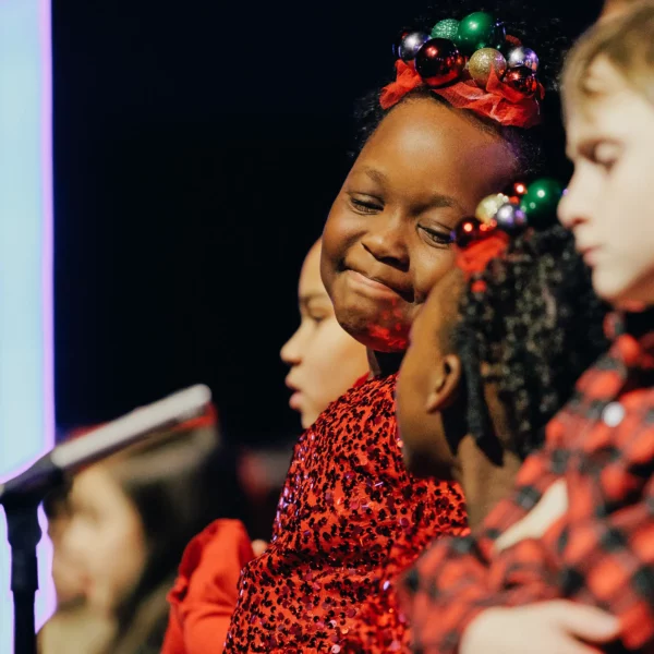 Praise Brigade kids singing