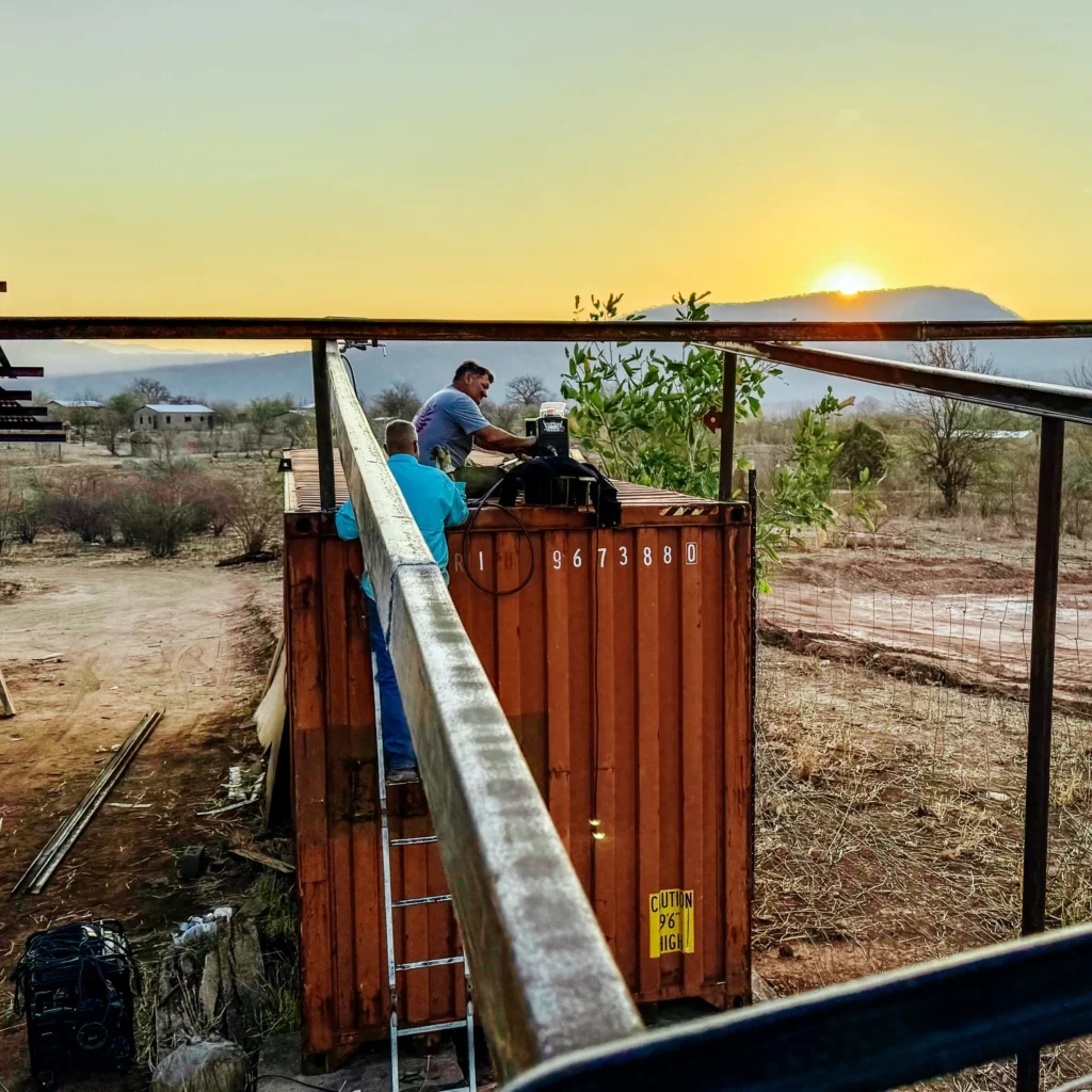 Trinity Baptist's mission team helps build a vocational school for pastors in Kenya, empowering future church leaders.