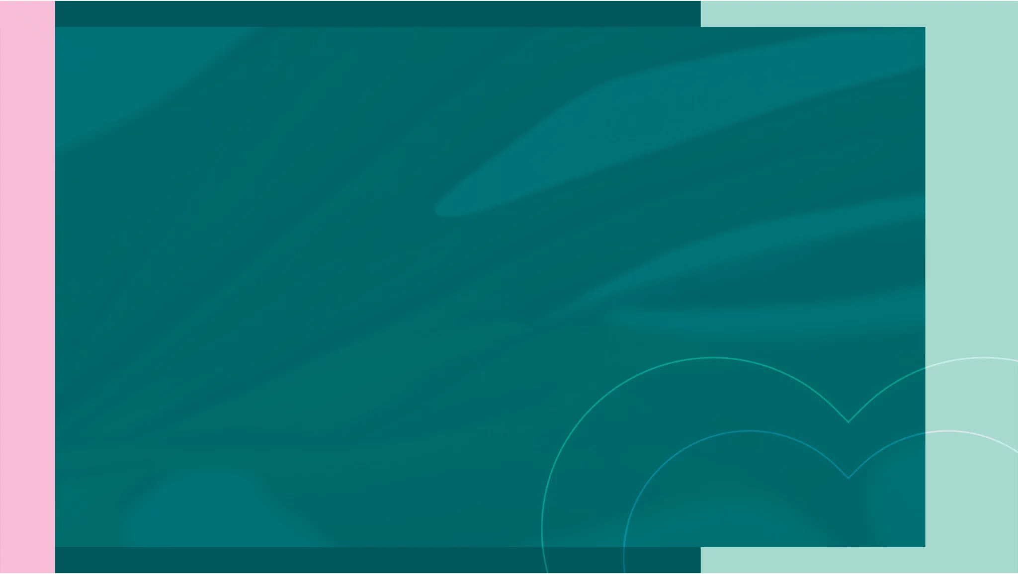Teal and mint abstract background with heart shapes for Date Night event