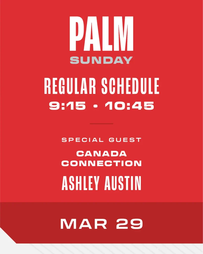 2026 Easter Palm Sunday