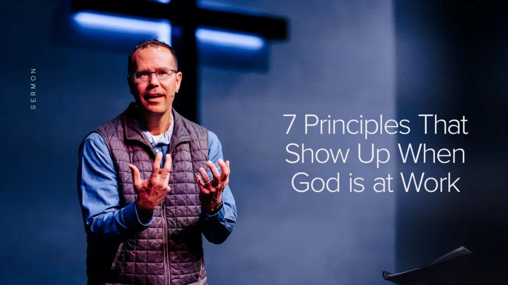 Pastor Ashley Austin preaching at Trinity Baptist Church — Seven Spiritual Practices That Show Up When God is at Work